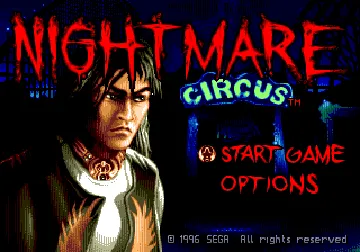 Nightmare Circus (Brazil) screen shot title